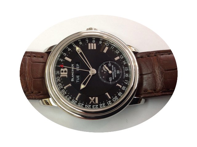 Blancpain Leman triple calendrier phases...