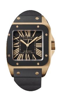 Cartier SANTOS 100 XL - ROSE GOLD & ...
