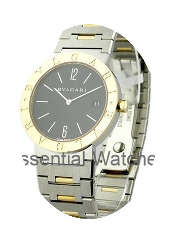 Bulgari 33mm Mens Quartz in 2 Tone...
