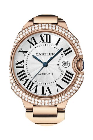 Cartier Ballon Bleu 42mm Mens Watch...