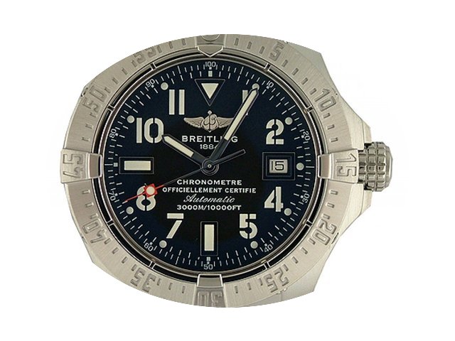 Breitling Avenger II Seawolf Stahl Autom...