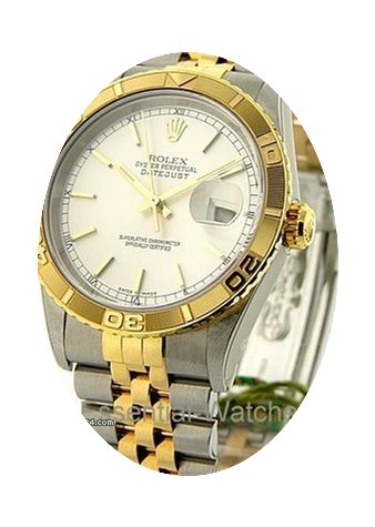 Rolex Used 2 Tone Thunderbird Datejust...