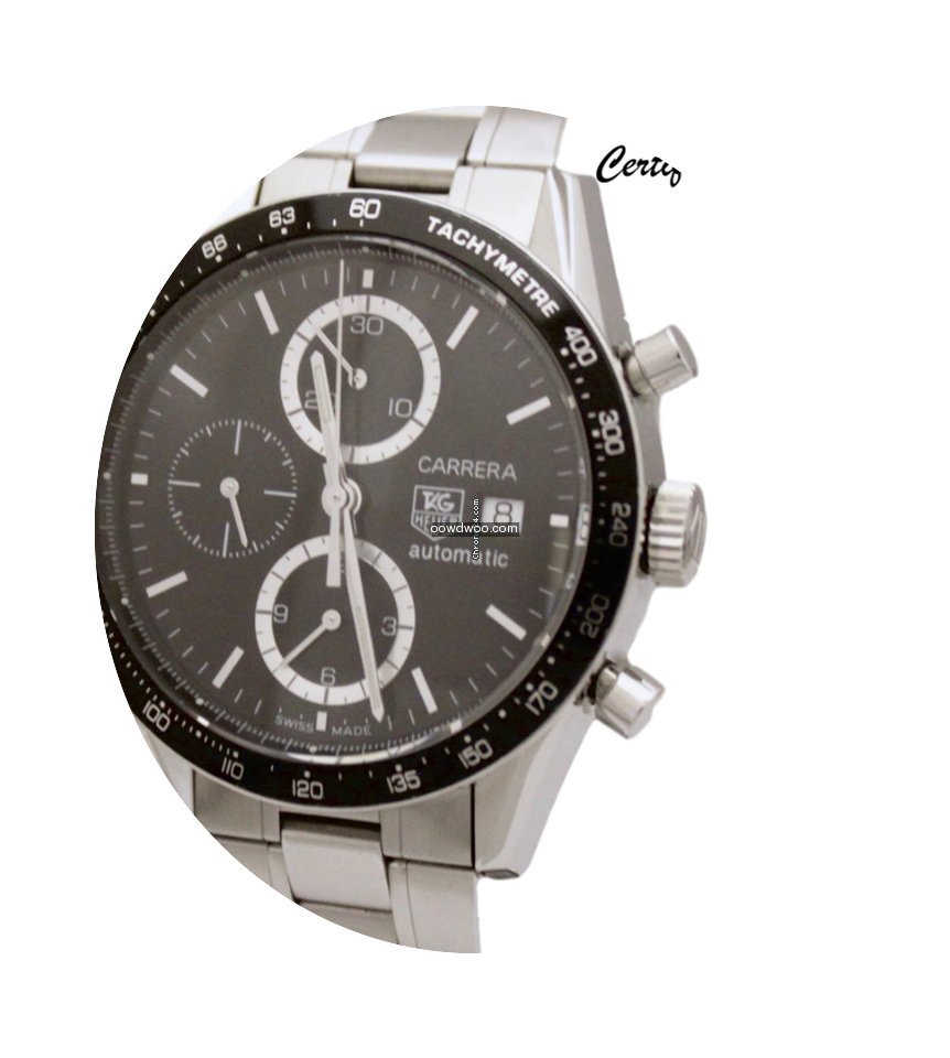 TAG Heuer Carrera Black Automatic Chrono...