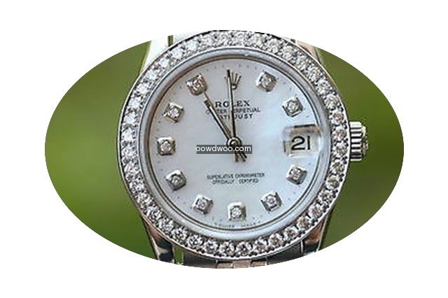 Rolex Midsize Steel 79240 Diamond Mop Di...