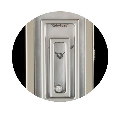 Chopard 18k White Gold MOP Dial Happy Sp...