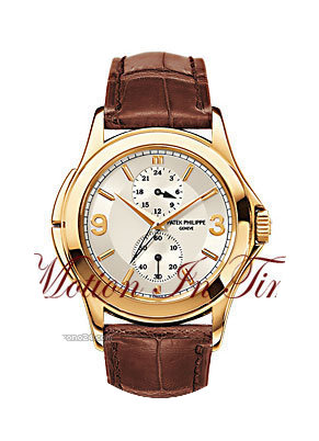Patek Philippe RARE TRAVEL TIME YELLOW G...