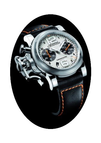 Graham Chronofighter Oversize R.A.C. Sil...