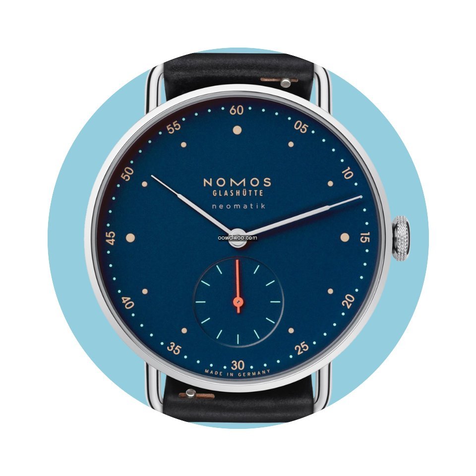 Nomos Glashütte Metro Neomatik nachtbla...