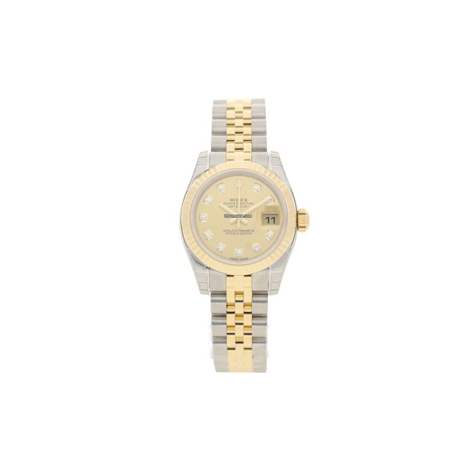 Rolex Datejust 179173 - Champagne Diamon...