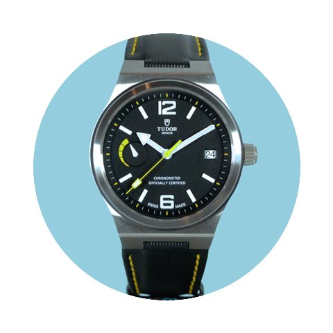 Tudor North Flag schwarz Lederband -NEU ...