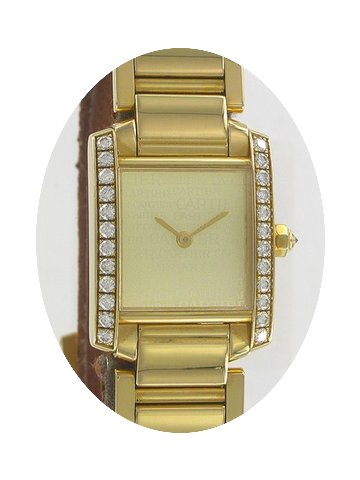 Cartier Tank Francaise Lady Diamond Yell...