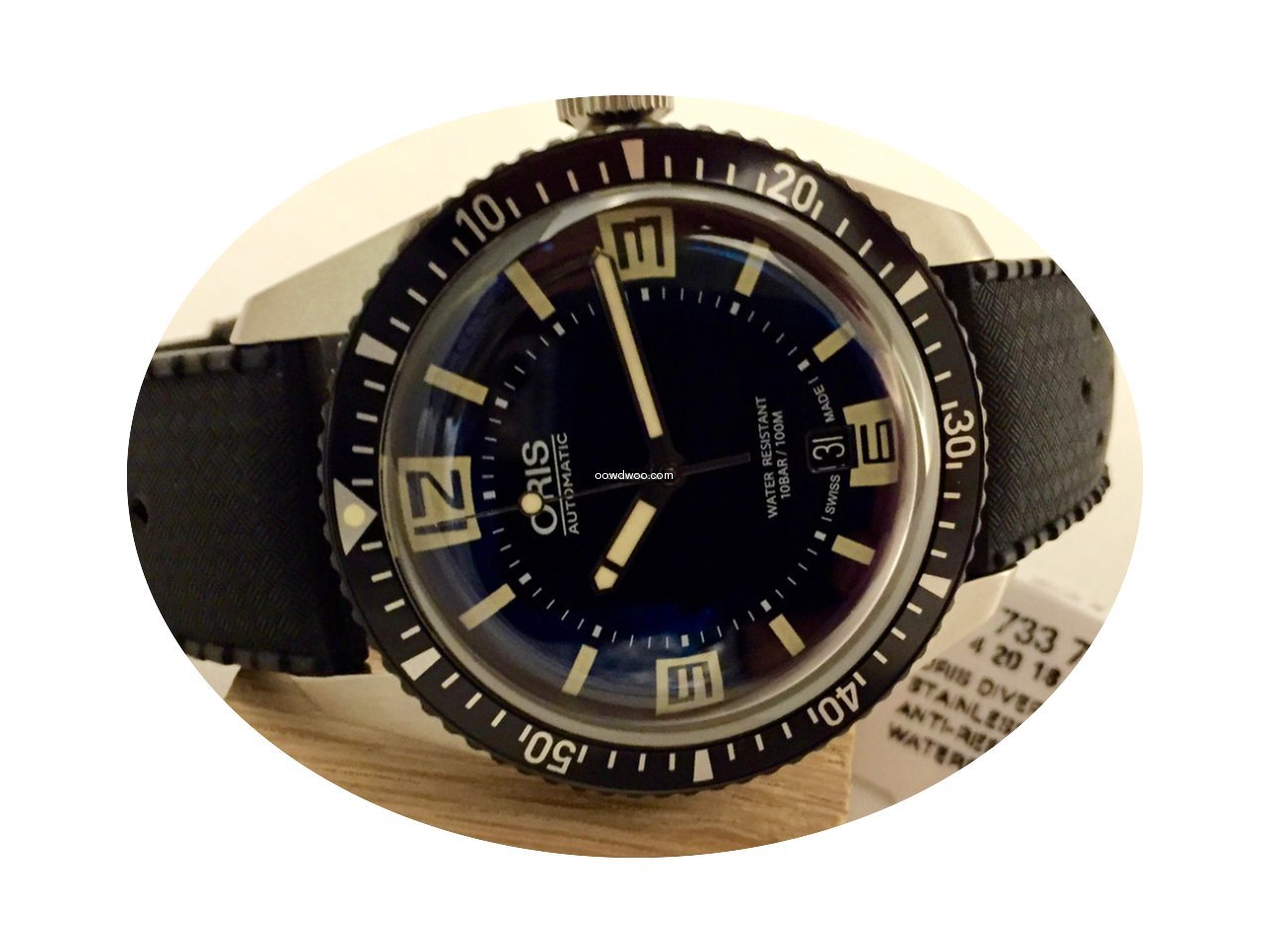 Oris Divers Sixty Five New 3 Years Warra...