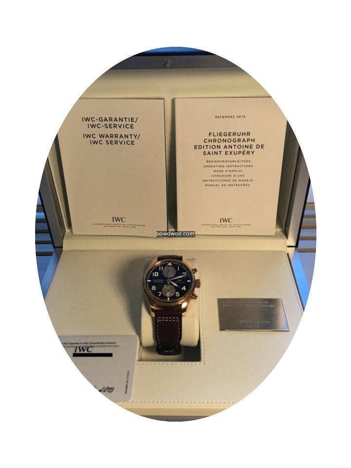IWC Fliegeruhr Chronograph limited Editi...