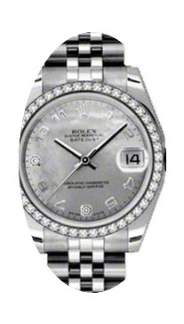 Rolex Datejust Ladies Midsize 178384-WGM...