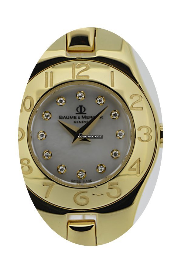Baume & Mercier Linea 18k Gelbgold...