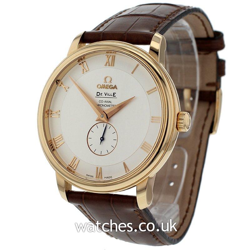 Omega De Ville Prestige Co Axial 18ct Ro...