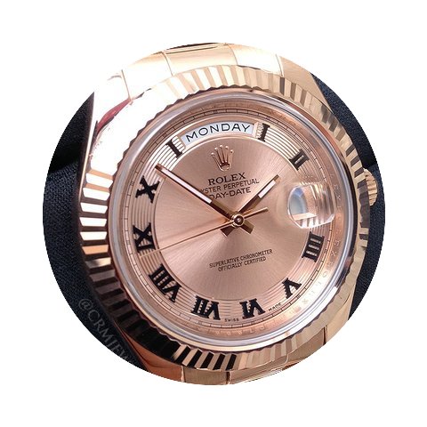 Rolex Day-Date II Gold President Pink Ro...