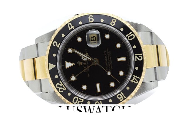 Rolex GMT Master II 16713 Steel Gold Ser...