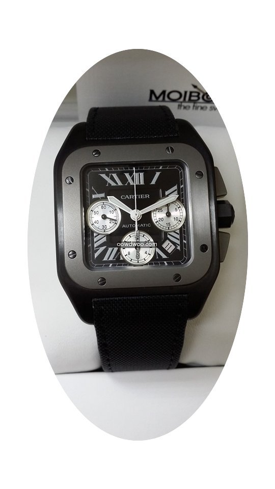 Cartier W2020005 Santos 100 XL Large Aut...