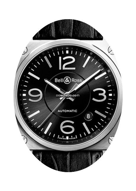 Bell & Ross BR S Officer Black...