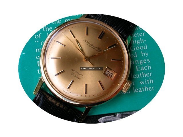 IWC De Luxe Ref. 807A Automatik in 18k G...