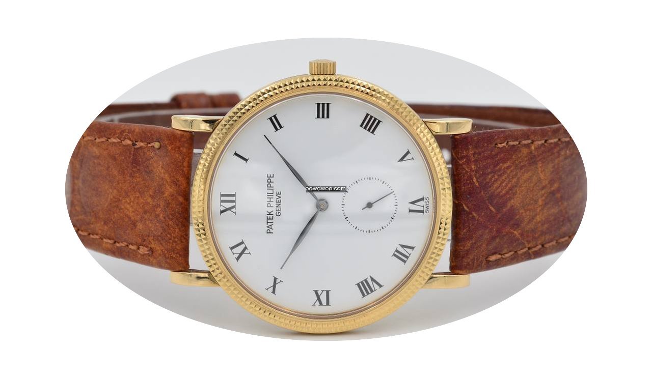 Patek Philippe Calatrava Yellow Gold Est...