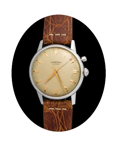 Vulcain vintage big oversize Cricket Ala...