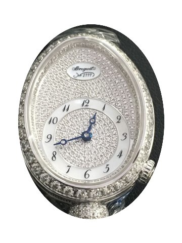 Breguet White Gold Pave Diamond Ladies...