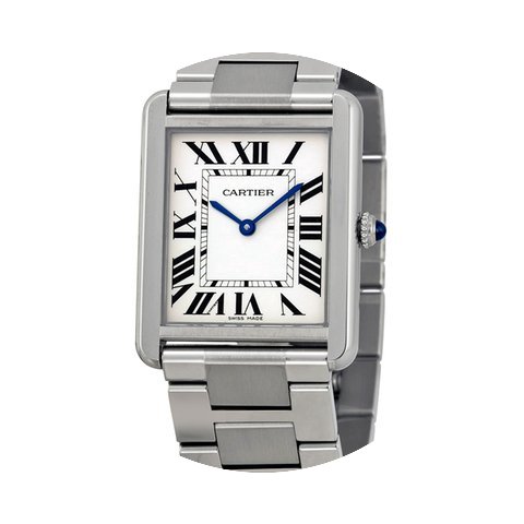 Cartier Tank Solo Large steel Watch W520...