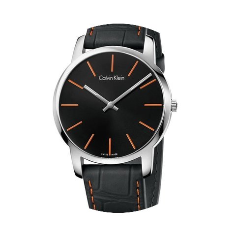 ck Calvin Klein city gent Herrenuhr K2G2...