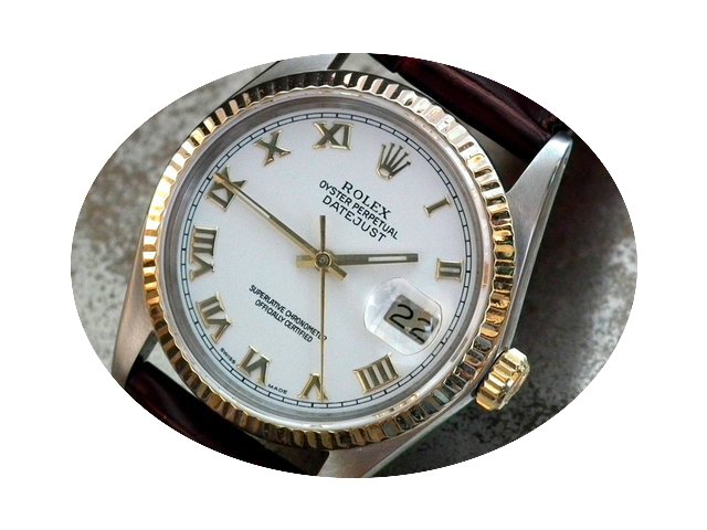 Rolex Steel & Gold Oyster Datejust Q...