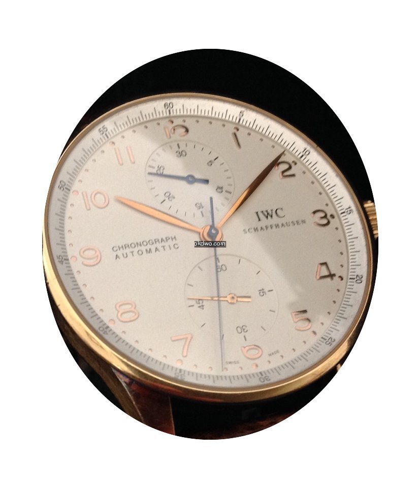 IWC Portoghese Chronograph Gold...