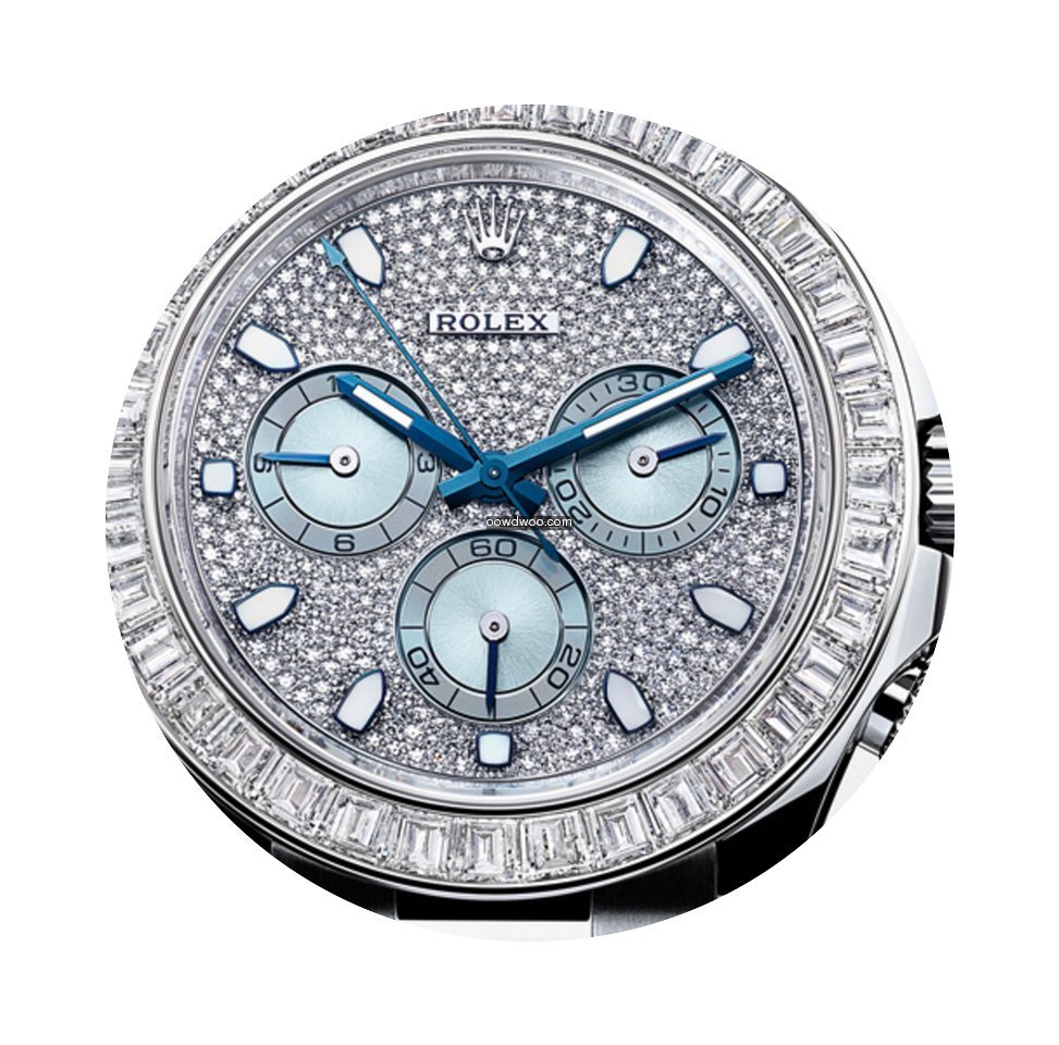 Rolex Cosmograph Daytona Pave Diamond Di...
