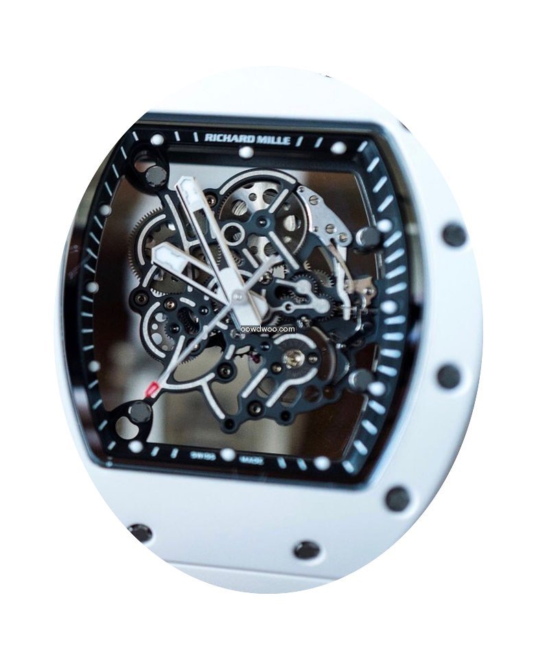Richard Mille RM 055 Bubba Watson White...