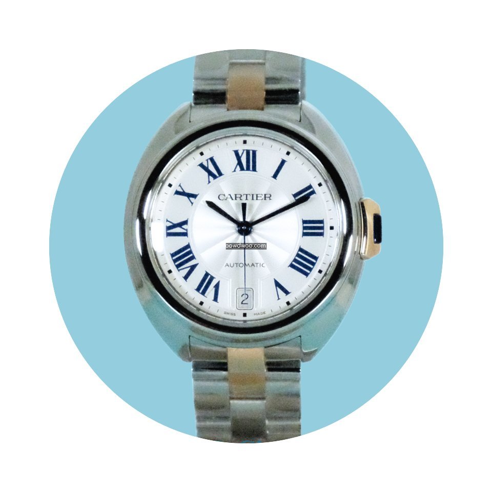 Cartier CLÉ DE CARTIER 35mm Index silbe...