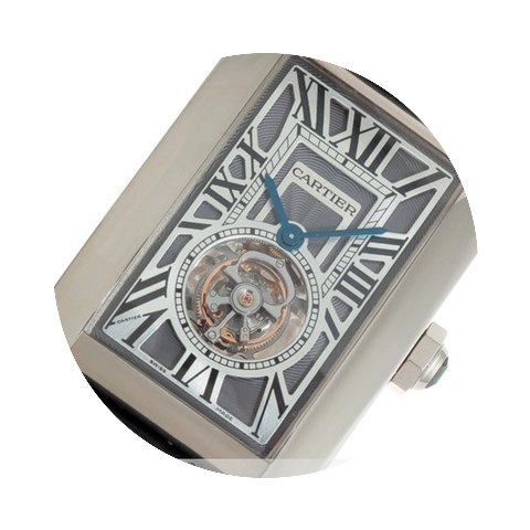 Cartier Tank Americaine Flying Tourbillo...