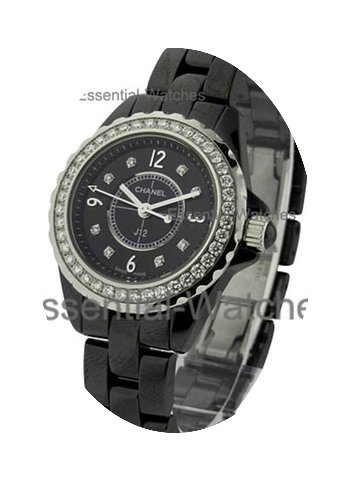 Chanel J12 Black 29mm Size H2571...