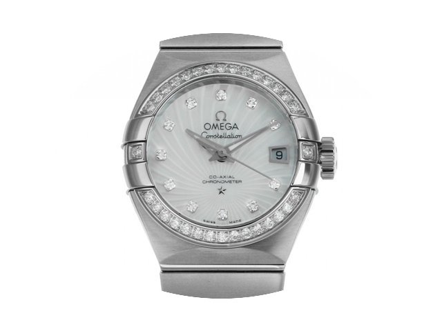 Omega Constellation Co-Axial Stahl Autom...