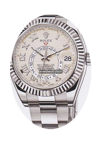 Rolex Sky Dweller 18 kt Weissgold...