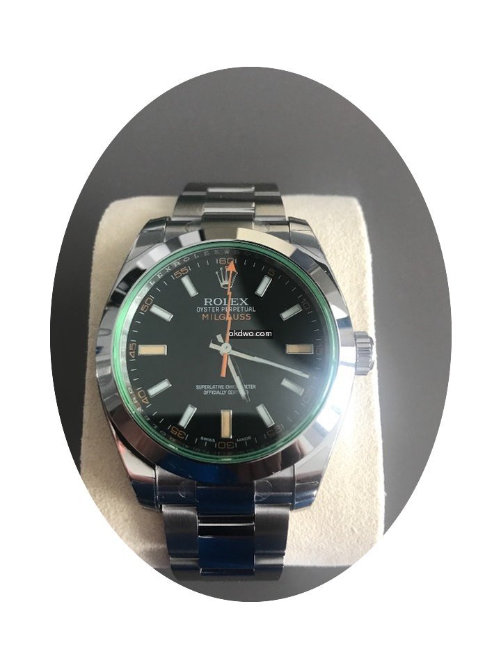 Rolex Milgauss ad: $7,645 Rolex Milgauss...