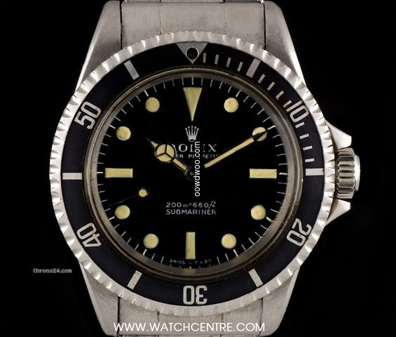 Rolex S/S Rare Meters First Non-Date Sub...