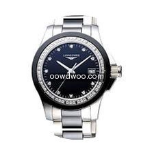 Longines Conquest Lady Stahl-Ceramic NEU...
