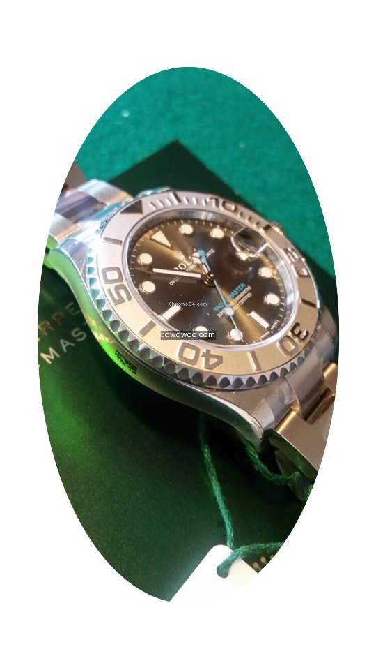 Rolex YACTHMASTER RHODIUM 37mm...