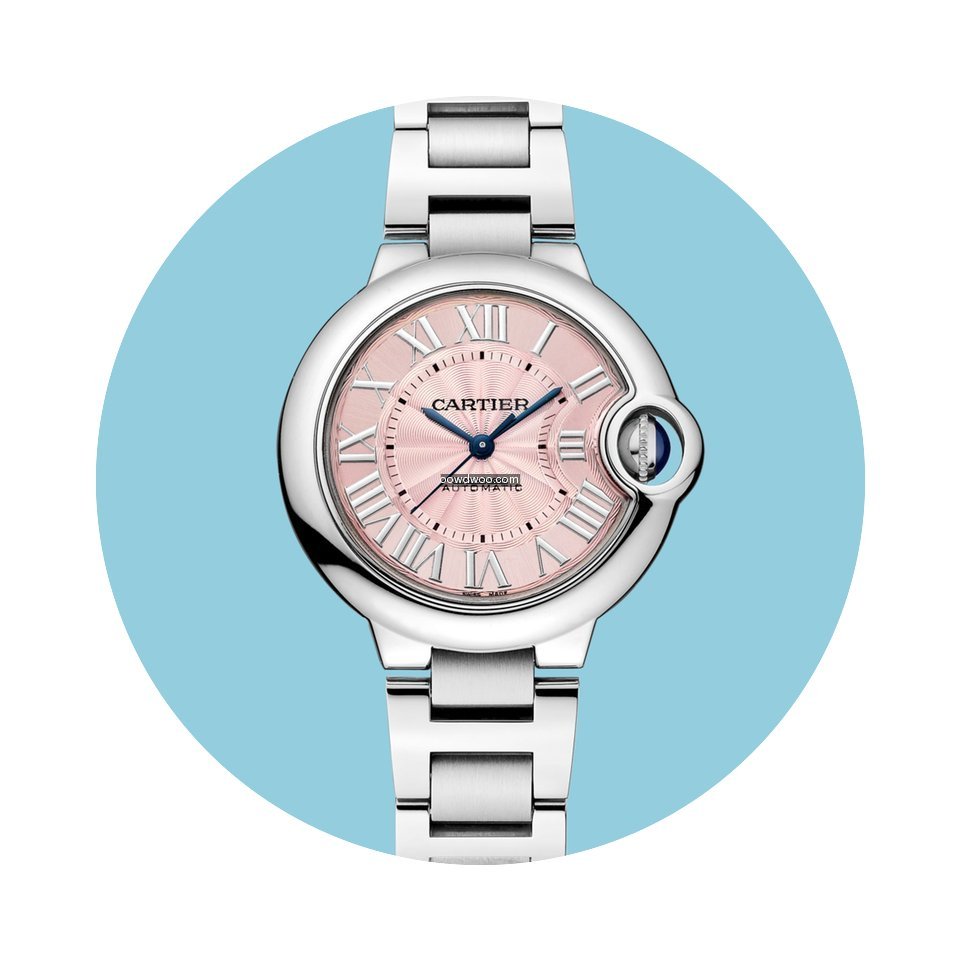Cartier Ballon Bleu 33 mm Automatik Stah...