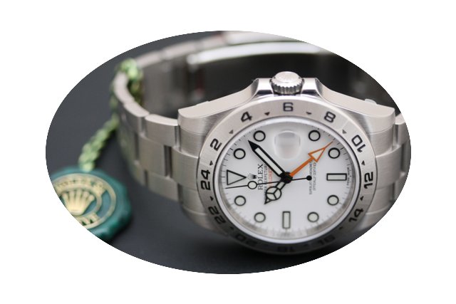 Rolex Explorer II ref. 216570 white dial...