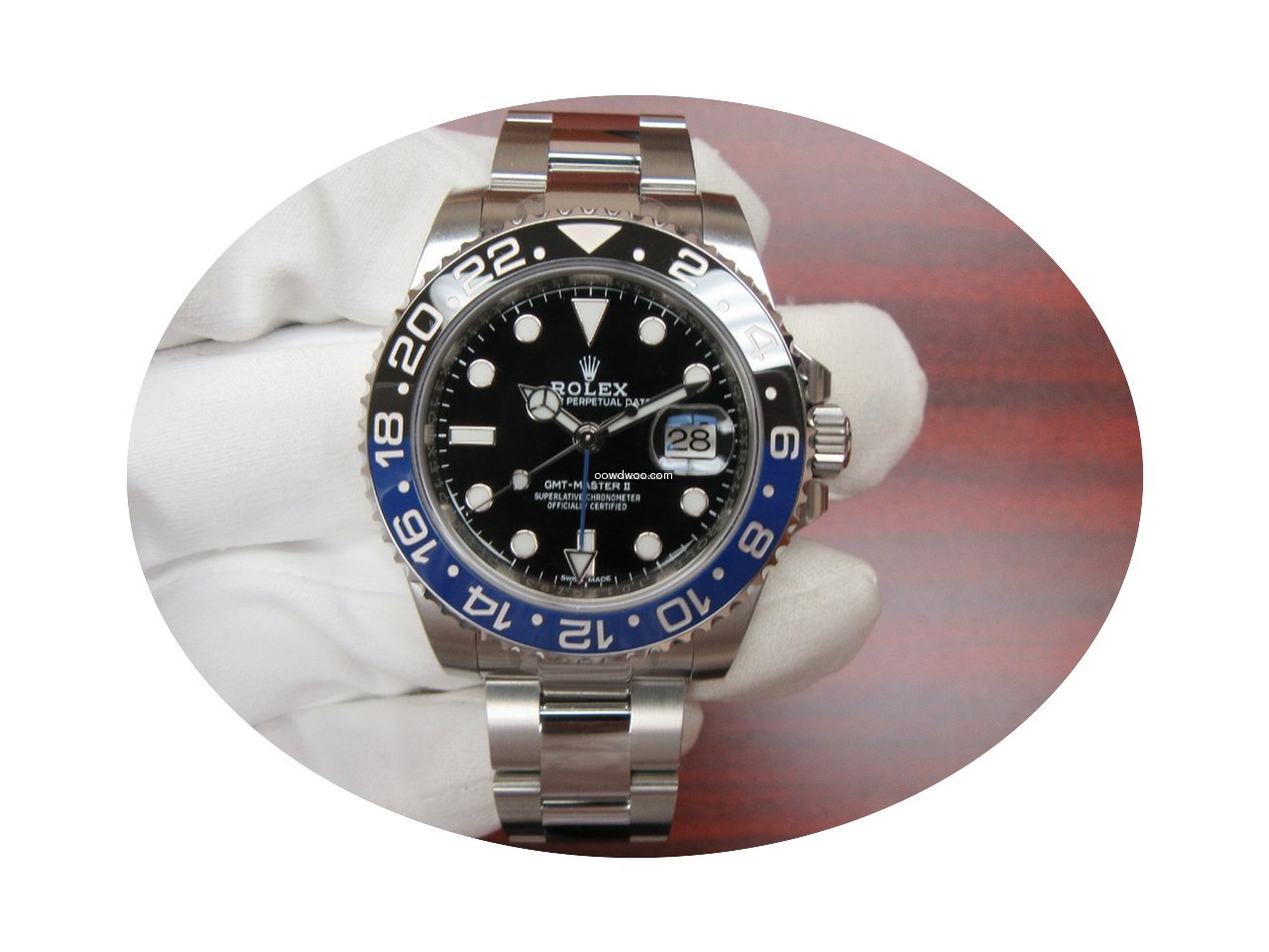 Rolex GMT Master II Batman 116710 BLNR...