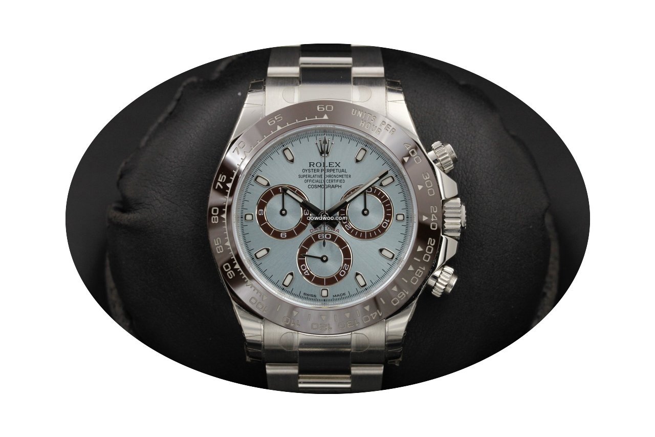 Rolex Daytona 116506 Platinum...