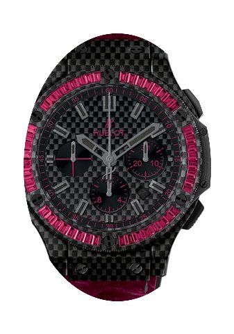 Hublot Big Bang All Carbon Bezel Baguett...