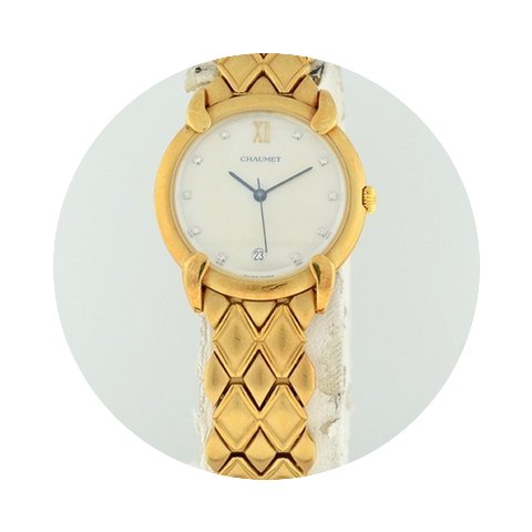 Chaumet 18k Yellow Gold Ladies Pre-owned...