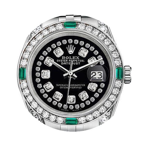 Rolex Ladies Rolex Datejust 26mm Steel G...